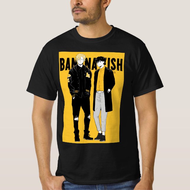 Banana Fish black T-Shirt (Front)