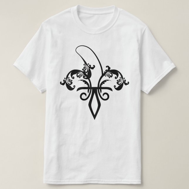 banana fleur de lis T-Shirt (Design Front)