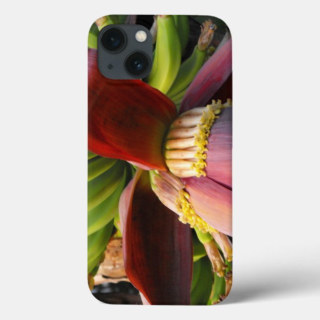Banana Flower Case-Mate iPhone Case (Back)