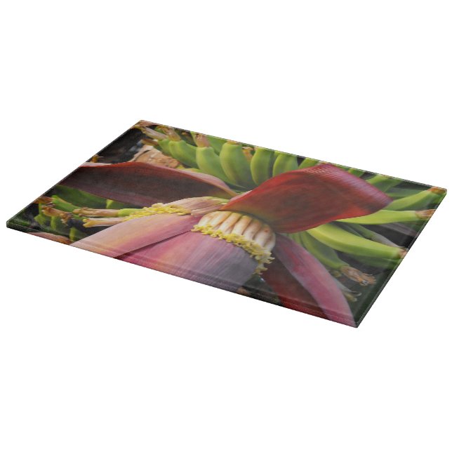 Banana Flower Cutting Board (Corner)