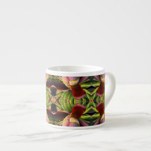 Banana Flower Pattern Espresso Cup
