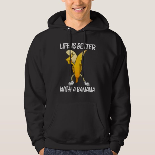 Banana For Men Women Banana Farmer Fruit Hoodie (Front)