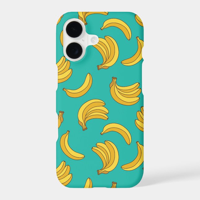 Banana Fruit Fun Pattern Samsung Galaxy S21 Case (Back)