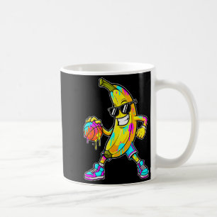 Banana Funny Basketball Drip Kids Youth Boys Girls Coffee Mug