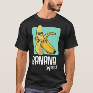 Banana Funny Fruit Lover Tropical Yellow Friends S T-Shirt