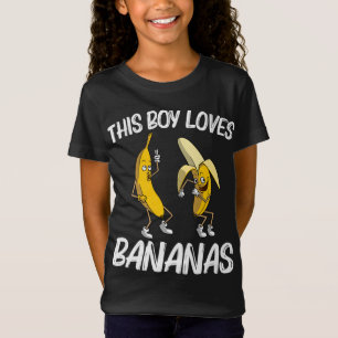 Banana Gift For Boys Men Tropical Banana Fruit Lov T-Shirt