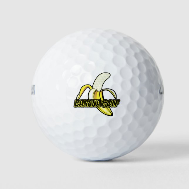 Banana Golf - Wilson Ultra 500  Golf Balls (Front)