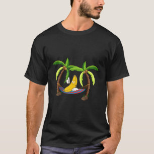 Banana Hammock Tropical Beach Hawaiian Fruit T-Shirt