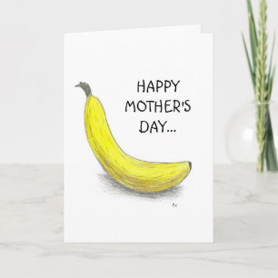Banana, HAPPY MOTHER'S DAY Card