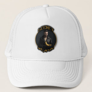 Banana: his secret weapon trucker hat