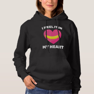 Banana I Peel It In My Heart Vegetarian Vega Hoodie