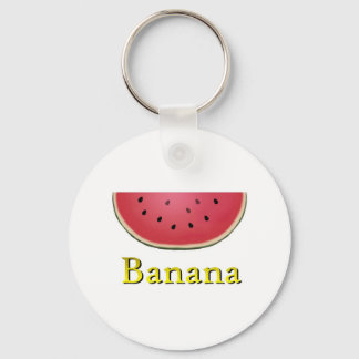 Banana Key Ring