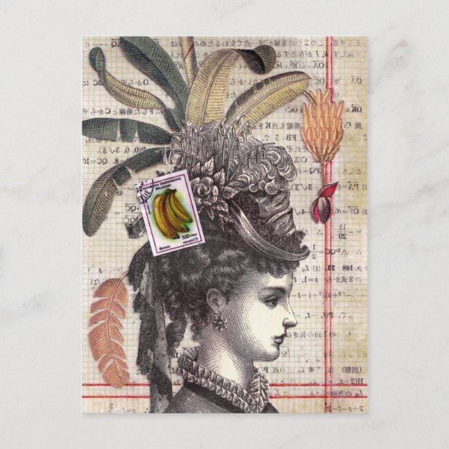 Banana Lady Postcard (Front)
