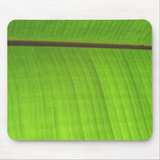 Banana Leaf Close-Up Mouse Pad