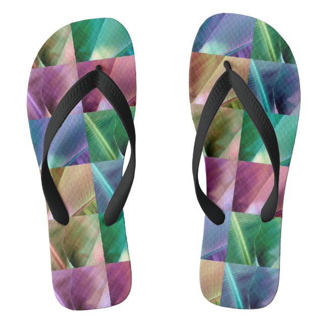 Banana Leaf Quilt Jandals (Footbed)