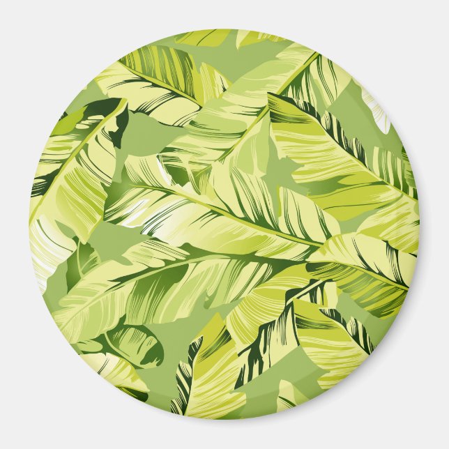 Banana Leaves 5 Magnet (Front)