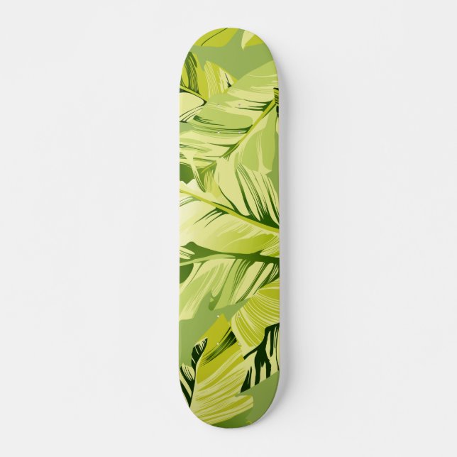 Banana Leaves 5 Skateboard (Front)