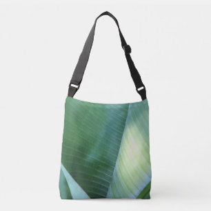 Banana Leaves Abstract 37 Crossbody Bag