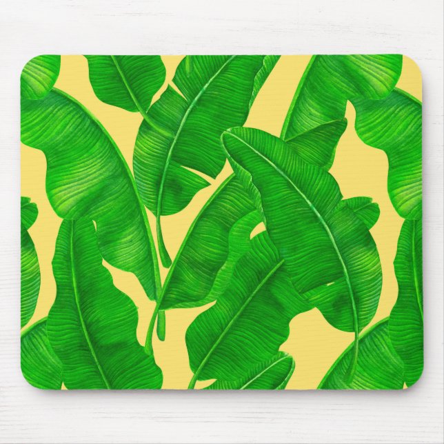 Banana leaves mouse pad (Front)