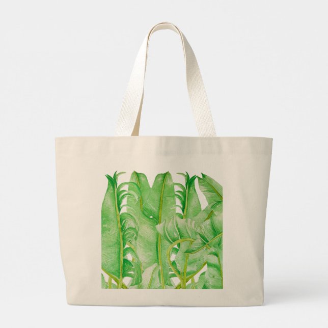 Banana Leaves on a Jumbo Bag (Back)