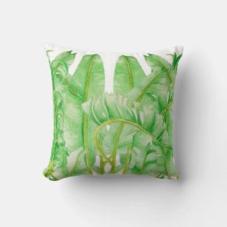 Banana Leaves on a Pillow