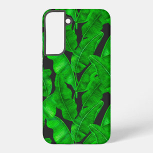 Banana leaves pattern samsung galaxy case