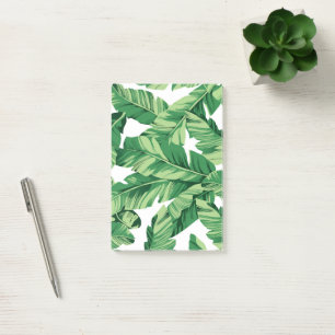 Banana leaves post-it notes