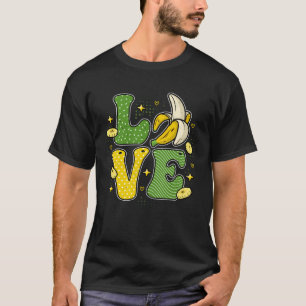 Banana Love Summer Fruit Banana Farmer T-Shirt