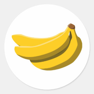 Banana Madness! Classic Round Sticker