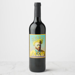 BANANA MAN WINE LABEL