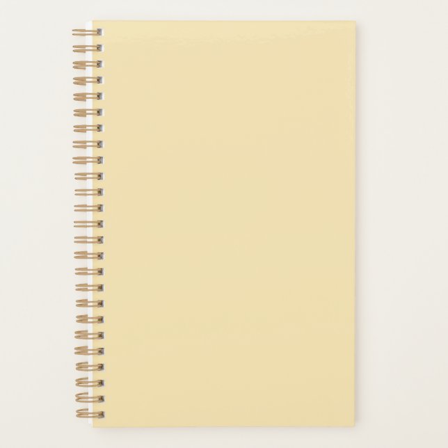 Banana Mania (solid colour)  Planner (Front)