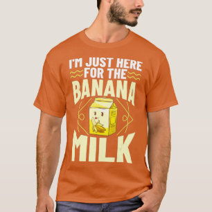 Banana Milk Milkshake Korean Flavoued Chocolate T-Shirt