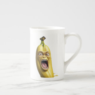 banana mugs funny face angry