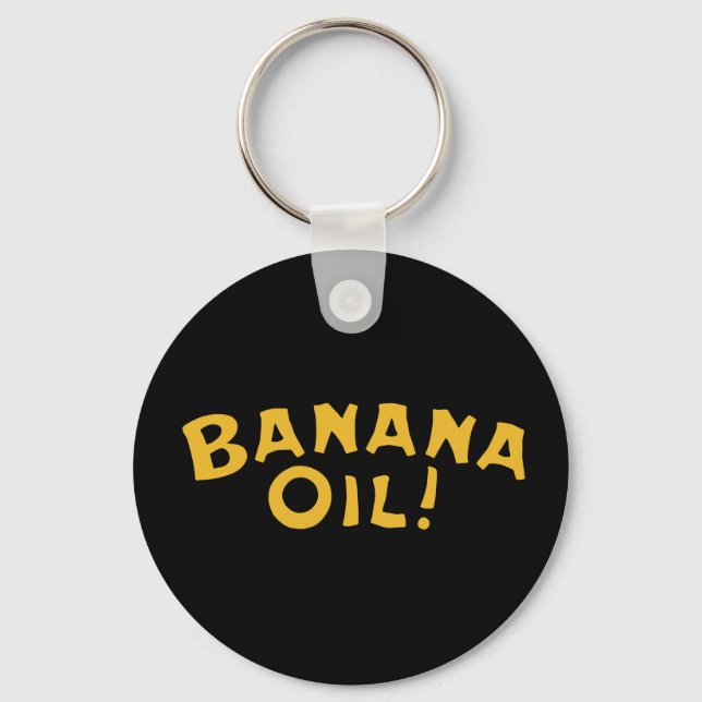 Banana Oil Key Ring (Front)