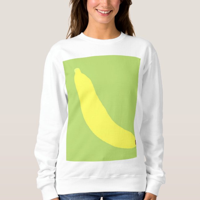 banana painting art sweatshirt (Front)