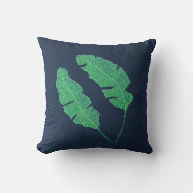 Banana Palms Cushion (Front)