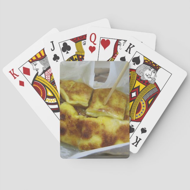 Banana Pancake [Roti Kluai Khai] Playing Cards (Back)