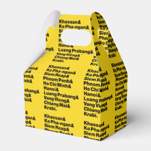 Banana Pancake Trail / Circuit Favour Box
