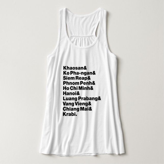 Banana Pancake Trail / Circuit Singlet (Design Front)