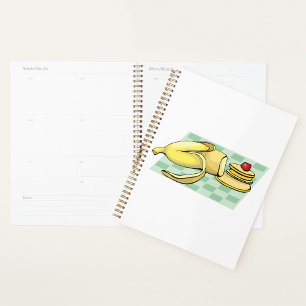 Banana Pancakes Spiral Planner