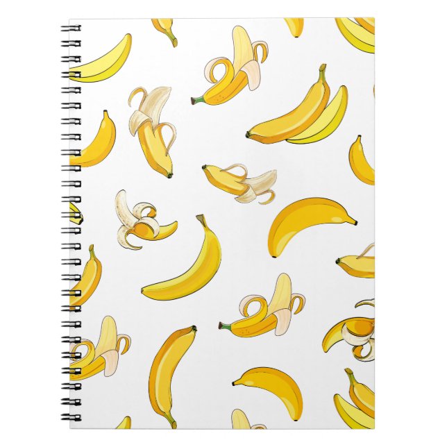 Banana Pattern 4 Notebook (Front)