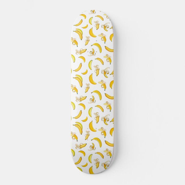 Banana Pattern 4 Skateboard (Front)
