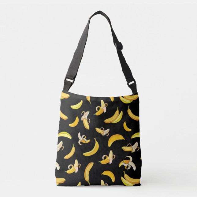 Banana Pattern 5 Crossbody Bag (Front)