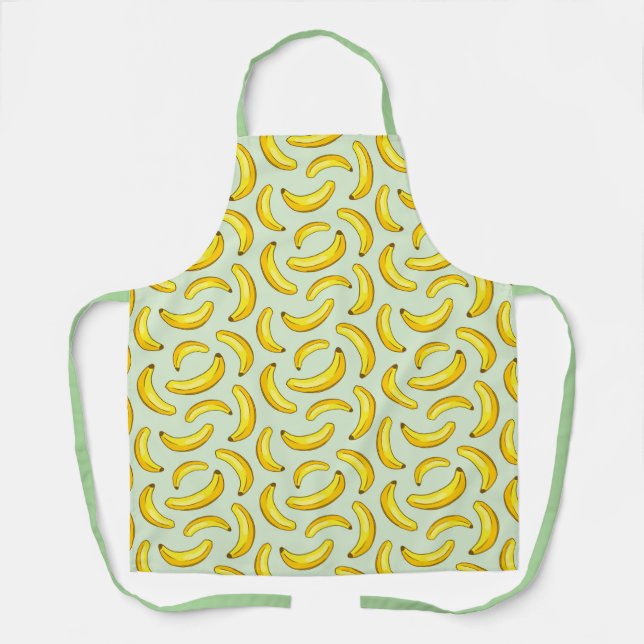 Banana Pattern Apron (Front)