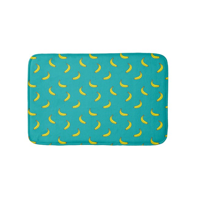 Banana Pattern Bath Mat (Front)