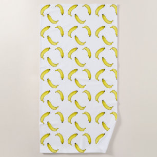 Banana Pattern Beach Towel
