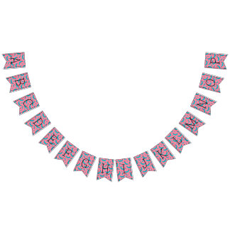 Banana Pattern bunting banner