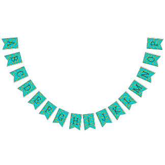 Banana Pattern bunting banner