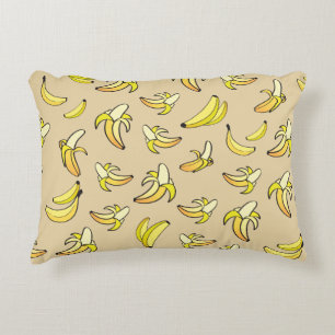 Banana Pattern Decorative Cushion