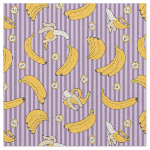 Banana pattern fabric